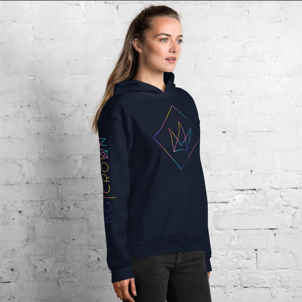 KG CROWN™ Multi-colored Logo Hoodie